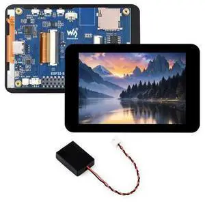 Waveshare ESP32-S3 3.5inch Capacitive Touch Display Development Board Type B, 320×480 Pixels, IPS Panel, 262K Color, QSPI, Onboard Camera Interface, Supports Wi-Fi and Bluetooth 5, ESP32 with Display Waveshare ESP32-S3 3.5inch Capacitive Touch Display Development Board Type B, 320×480 Pixels, IPS Panel, 262K Color, QSPI, Onboard Camera Interface, Supports Wi-Fi and Bluetooth 5, ESP32 with Display
