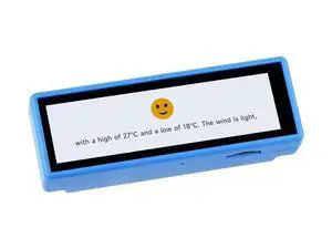 Waveshare ESP32-S3 Development Board with 3.49inch IPS Touch Display, 172640, Dual-Core ESP32-S3R8 Processor, Type B Case for Outdoor Use, Battery Not Included Waveshare ESP32-S3 Development Board with 3.49inch IPS Touch Display, 172640, Dual-Core ESP32-S3R8 Processor, Type B Case for Outdoor Use, Battery Not Included