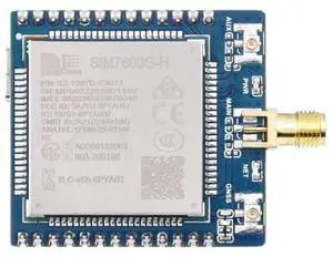 Waveshare SIM7600G-H 4G Communication Module, Multi-Band Support, Compatible with 4G/3G/2G, with GNSS Positioning-Pre-soldered Version Waveshare SIM7600G-H 4G Communication Module, Multi-Band Support, Compatible with 4G/3G/2G, with GNSS Positioning-Pre-soldered Version