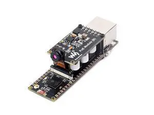 Waveshare ESP32-S3 ETH Development Board Microcontroller, 10/100Mbps RJ45 Ethernet Port, W-F & BT Support, 240MHz Dual Core Processor, Onboard Type-C Port and TF Card Slot, OV2640 Camera+PoE Module Waveshare ESP32-S3 ETH Development Board Microcontroller, 10/100Mbps RJ45 Ethernet Port, W-F & BT Support, 240MHz Dual Core Processor, Onboard Type-C Port and TF Card Slot, OV2640 Camera+PoE Module