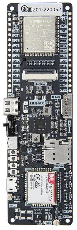 T-SIM7080G-S3 Standard EPS32-S3 Solar Charge TTGO Development Board | SIM ,GPS, Cat-M/NB-loT T-SIM7080G-S3 Standard EPS32-S3 Solar Charge TTGO Development Board | SIM ,GPS, Cat-M/NB-loT