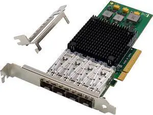 10Gb PCI-e 3.0 X8 NIC Network Card,Quad- SFP+ Port, with Broadcom BCM57840 Controller, PCI Express Ethernet LAN Adapter Support Windows Server/Linux/VMware 10Gb PCI-e 3.0 X8 NIC Network Card,Quad- SFP+ Port, with Broadcom BCM57840 Controller, PCI Express Ethernet LAN Adapter Support Windows Server/Linux/VMware