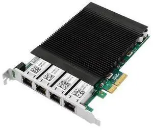 Jeirdus NIC Gigabit - for Intel I350AM4 Chip Quad RJ45 PoE Ethernet Server Converged Network Adapter I350-T4, PCI Express 2.1 x4, Power Over Ethernet, Interface Card Jeirdus NIC Gigabit - for Intel I350AM4 Chip Quad RJ45 PoE Ethernet Server Converged Network Adapter I350-T4, PCI Express 2.1 x4, Power Over Ethernet, Interface Card