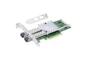 Buacoz 10Gb PCI-E X8 Dual SFP+ Port Fiber Fiber Optic Network Card,(with 2 Piece Single Mode Optical Module) with Intel 82599 Chip - X520-LR2 Ethernet Server Adapter Support Windows/Linux/VMware Buacoz 10Gb PCI-E X8 Dual SFP+ Port Fiber Fiber Optic Network Card,(with 2 Piece Single Mode Optical Module) with Intel 82599 Chip - X520-LR2 Ethernet Server Adapter Support Windows/Linux/VMware