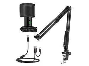 Deuninker USB Gaming Streaming Microphone Kit for PC Computer, Condenser Mic Set with Arm Stand Mute Button & Gain, Mic Studio Bundle for Podcast Recording Twitch Discord YouTube Zoom, USB C & A -T683 Deuninker USB Gaming Streaming Microphone Kit for PC Computer, Condenser Mic Set with Arm Stand Mute Button & Gain, Mic Studio Bundle for Podcast Recording Twitch Discord YouTube Zoom, USB C & A -T683
