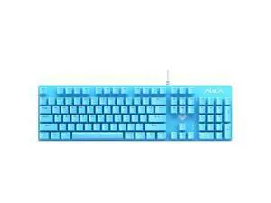 AULA S2022 Wired Mechanical Gaming Keyboard with 104 Keys Adoption of 26 Keys without Impact Design USB interface Mechanical Keyboard for WIN XP WIN7 WIN8 WIN10 System AULA S2022 Wired Mechanical Gaming Keyboard with 104 Keys Adoption of 26 Keys without Impact Design USB interface Mechanical Keyboard for WIN XP WIN7 WIN8 WIN10 System