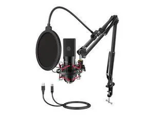 Deuninker USB Microphone Set with Flexible Boom Arm Stand Pop Filter, Plug and Play with PC Desktop Laptop Computer, Streaming Podcast Instrument Mic Kit for Home Studio (T732) Deuninker USB Microphone Set with Flexible Boom Arm Stand Pop Filter, Plug and Play with PC Desktop Laptop Computer, Streaming Podcast Instrument Mic Kit for Home Studio (T732)