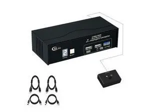 8K30Hz 4K144Hz Dual Monitor KVM Switch Displayport 1.4, 2 Port USB 3.0 DP KVM Switch 2 Monitors 2 Computers with Cables, Digital Display 8K30Hz 4K144Hz Dual Monitor KVM Switch Displayport 1.4, 2 Port USB 3.0 DP KVM Switch 2 Monitors 2 Computers with Cables, Digital Display