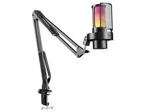 Deuninker Gaming USB Microphone Bundle with Arm Stand, RGB Condenser Desktop Mic with 4 Polar Patterns for Streaming, Mic Boom Arm with Heavy Duty Clamp, Suspension Scissor for Voice-Over(A8Plus+CS1) Deuninker Gaming USB Microphone Bundle with Arm Stand, RGB Condenser Desktop Mic with 4 Polar Patterns for Streaming, Mic Boom Arm with Heavy Duty Clamp, Suspension Scissor for Voice-Over(A8Plus+CS1)