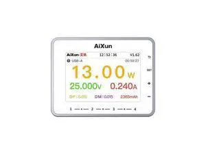 Aixun PF26 Multi-Channel Smart Fast Charging Station, 8-Port USB Repair Test Power Hub with Real-Time Voltage Display for Phone Diagnostics Aixun PF26 Multi-Channel Smart Fast Charging Station, 8-Port USB Repair Test Power Hub with Real-Time Voltage Display for Phone Diagnostics