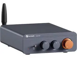 Fosi Audio BT20A Pro Bluetooth 5.0 Amplifier, 300W x2 Wireless Amp, TPA3255 2 Channel Mini Class D Integrated Home Audio Outdoor Stereo Receiver with Bass Treble Control for Passive Speakers Fosi Audio BT20A Pro Bluetooth 5.0 Amplifier, 300W x2 Wireless Amp, TPA3255 2 Channel Mini Class D Integrated Home Audio Outdoor Stereo Receiver with Bass Treble Control for Passive Speakers