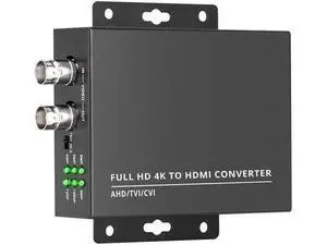 Wsdcam TVI to HDMI Converter Full HD 4K Converter, 1080p/720p/4K/8MP/5MP/4MP/3MP, BNC to HDMI Video Converter Adapter - CVBS/TVI/CVI/AHD to HDMI Wsdcam TVI to HDMI Converter Full HD 4K Converter, 1080p/720p/4K/8MP/5MP/4MP/3MP, BNC to HDMI Video Converter Adapter - CVBS/TVI/CVI/AHD to HDMI