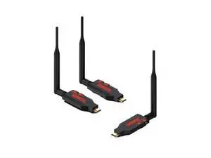 Wireless HDMI Extender Kit 1Tx+2Rx, 1080P@60Hz, 100m Range, Portable Design for Home & Professional Use Wireless HDMI Extender Kit 1Tx+2Rx, 1080P@60Hz, 100m Range, Portable Design for Home & Professional Use