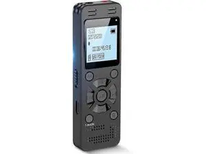 Ecocleanpath 32GB Digital Voice Recorder with Noise Cancelling - V618 Black for Lectures & Meetings Ecocleanpath 32GB Digital Voice Recorder with Noise Cancelling - V618 Black for Lectures & Meetings