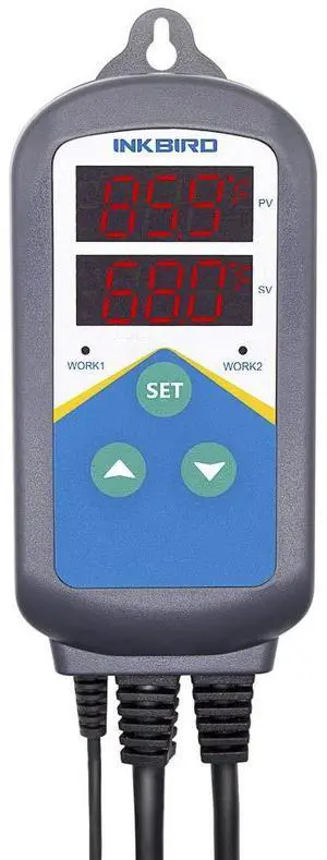 Aquarium Heater with Probe Thermostat Fish Ornamental Shrimp Reef Tanks 24 Hours Double Time with Day Night Automatic Temperature Controller Aquarium Heater with Probe Thermostat Fish Ornamental Shrimp Reef Tanks 24 Hours Double Time with Day Night Automatic Temperature Controller