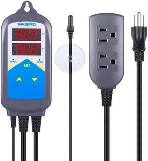 Digital Outlet Heat Temperature Controller with Day Night Control for Brewing Aquarium Breeding Reptiles Hatching Heat Mat Digital Outlet Heat Temperature Controller with Day Night Control for Brewing Aquarium Breeding Reptiles Hatching Heat Mat