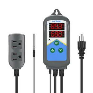 Temperature Controller ITC-306T WiFi Heat Lamp Thermostat Reptile Temperature Controlled Outlet for Heat Mat Fermentation,1200W,10A. Temperature Controller ITC-306T WiFi Heat Lamp Thermostat Reptile Temperature Controlled Outlet for Heat Mat Fermentation,1200W,10A.
