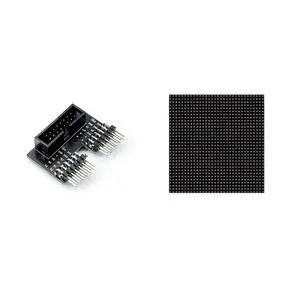 Sipeed Tang PMOD Module for Sipeed Tang Primer 25K Dock FPGA Development Board or Tang Mega 138K/138K Pro Dock FPGA DEV Board Kit, for FPGA Education IDE Programming (LED Module) Sipeed Tang PMOD Module for Sipeed Tang Primer 25K Dock FPGA Development Board or Tang Mega 138K/138K Pro Dock FPGA DEV Board Kit, for FPGA Education IDE Programming (LED Module)