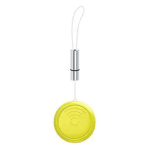 Smart Tag NLT Item Finder Loss Prevention Device, Bluetooth Connection Global Positioning Daily Waterproof, Compatible with Apple Devices for Money Bags/Pets/Keychains (Yellow, NLT-10) Smart Tag NLT Item Finder Loss Prevention Device, Bluetooth Connection Global Positioning Daily Waterproof, Compatible with Apple Devices for Money Bags/Pets/Keychains (Yellow, NLT-10)