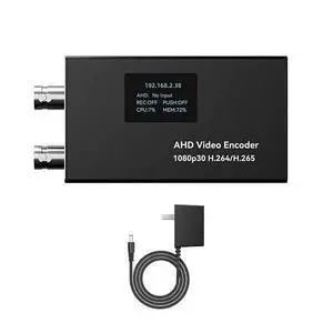 LinkPi AHD01 AHD Video Encoder, 1080P H.265 Low Latency Live Streaming Encoder with Loop-Out, SRT/RTMP/RTSP/ONVIF Audio in & TF Card Storage,for Security Camera/Conference/Education LinkPi AHD01 AHD Video Encoder, 1080P H.265 Low Latency Live Streaming Encoder with Loop-Out, SRT/RTMP/RTSP/ONVIF Audio in & TF Card Storage,for Security Camera/Conference/Education
