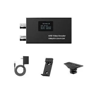 LinkPi AHD01 AHD Video Encoder, 1080P H.265 Low Latency Live Streaming Encoder with Loop-Out, SRT/RTMP/RTSP/ONVIF Audio in & TF Card,for Security Cam/Conference/Education(DIN Clip,Hot Shoe Adapter) LinkPi AHD01 AHD Video Encoder, 1080P H.265 Low Latency Live Streaming Encoder with Loop-Out, SRT/RTMP/RTSP/ONVIF Audio in & TF Card,for Security Cam/Conference/Education(DIN Clip,Hot Shoe Adapter)