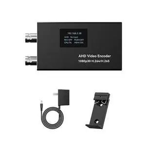 LinkPi AHD01 AHD Video Encoder, 1080P H.265 Low Latency Live Streaming Encoder with Loop-Out, SRT/RTMP/RTSP/ONVIF Audio in & TF Card Storage,for Security Camera/Conference/Education(DIN Clip) LinkPi AHD01 AHD Video Encoder, 1080P H.265 Low Latency Live Streaming Encoder with Loop-Out, SRT/RTMP/RTSP/ONVIF Audio in & TF Card Storage,for Security Camera/Conference/Education(DIN Clip)