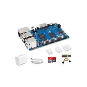 Banana Pi BPI-M4 Berry LPDDR4 2GB Single Board Computer, Allwinner H618 Quad-core CPU 8GB eMMC, GbE Ethernet for IoT Edge Computing/Media Center, Support Debian Ubuntu, Substitute for Pi 4B SBC Banana Pi BPI-M4 Berry LPDDR4 2GB Single Board Computer, Allwinner H618 Quad-core CPU 8GB eMMC, GbE Ethernet for IoT Edge Computing/Media Center, Support Debian Ubuntu, Substitute for Pi 4B SBC