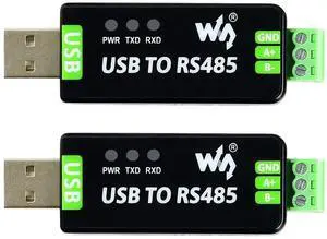 2PCS Industrial USB to RS485 Converter with Original FT232RL and SP485EEN Embedded Protection Circuits for Industrial Control Equipments and/or Applications 2PCS Industrial USB to RS485 Converter with Original FT232RL and SP485EEN Embedded Protection Circuits for Industrial Control Equipments and/or Applications