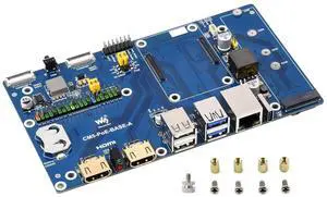 Compute Module 5 IO Board, Compatible with All Variants of CM5, with PoE Feature, Single Board Only Compute Module 5 IO Board, Compatible with All Variants of CM5, with PoE Feature, Single Board Only