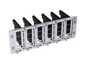 PiRack-M6F Multi-Node Server Cluster Kit,2U Height Mounting Space | Compatible with RPi 4/5, 10inch, The RPi nodes support independent installation, configuration, and maintenance. PiRack-M6F Multi-Node Server Cluster Kit,2U Height Mounting Space | Compatible with RPi 4/5, 10inch, The RPi nodes support independent installation, configuration, and maintenance.