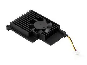 Active Cooler Fan, Compatible with 5, Aluminium Heatsink, with Thermal Pads Active Cooler Fan, Compatible with 5, Aluminium Heatsink, with Thermal Pads