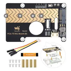 PCIe to M.2 Adapter Board (D), Compatible with 5, Supports NVMe Protocol M.2 Solid State Drive, High-Speed Reading/Writing PCIe to M.2 Adapter Board (D), Compatible with 5, Supports NVMe Protocol M.2 Solid State Drive, High-Speed Reading/Writing