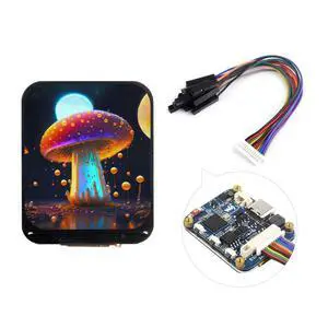 ESP32-S3 1.69inch Display Development Board, 32-Bit 240MHz LX7 Dual-Core Processor, 240×280, Supports Wi-Fi/BLT, Accelerometer and Gyroscope Sensor, Micro LCD Display with ESP32-S3 ESP32-S3 1.69inch Display Development Board, 32-Bit 240MHz LX7 Dual-Core Processor, 240×280, Supports Wi-Fi/BLT, Accelerometer and Gyroscope Sensor, Micro LCD Display with ESP32-S3
