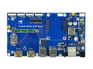 Compute Module 4 IO Board with PoE Feature, Compatible with , Suitable for All Variants of CM4 Compute Module 4 IO Board with PoE Feature, Compatible with , Suitable for All Variants of CM4