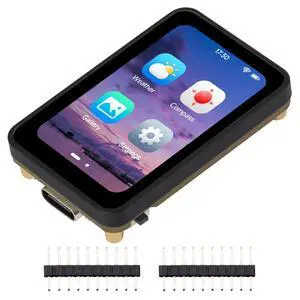 ESP32-C6 1.64inch AMOLED Touch Display Development Board, 280 × 456 Resolution, 16.7M Color, QSPI Interface, Supports Wi-Fi 6 and BLE 5 ESP32-C6 1.64inch AMOLED Touch Display Development Board, 280 × 456 Resolution, 16.7M Color, QSPI Interface, Supports Wi-Fi 6 and BLE 5