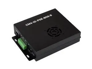 PoE Mini-Computer (Type B) Based On Compute Module 4 (NOT Included) Metal Case with Cooling Fan CM4 PoE IO Board (B) Inside PoE Mini-Computer (Type B) Based On Compute Module 4 (NOT Included) Metal Case with Cooling Fan CM4 PoE IO Board (B) Inside