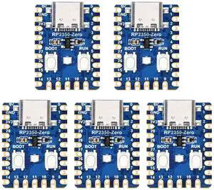 5PCS RP2350-Zero Mini Development Board, Microcontroller Development Board, Based On Dual-core & Dual-Architecture Microcontroller 5PCS RP2350-Zero Mini Development Board, Microcontroller Development Board, Based On Dual-core & Dual-Architecture Microcontroller
