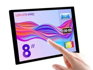 8inch Capacitive Touch Display Compatible with 5/4B/3B+/3A+ and CM3/3+/4 1280×800 Resolution IPS DSI Interface 8inch Capacitive Touch Display Compatible with 5/4B/3B+/3A+ and CM3/3+/4 1280×800 Resolution IPS DSI Interface
