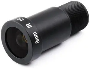 M12 High Resolution Lens, 12MP, 69.5° FOV, 8mm Focal Length, Compatible with Camera M12 M12 High Resolution Lens, 12MP, 69.5° FOV, 8mm Focal Length, Compatible with Camera M12