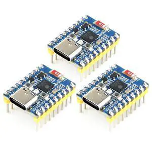 3PCS ESP32-C6 Mini Development Board, Based On ESP32-C6FH4, Dual Processors, 160MHz Running Frequency, 2.4GHz wi-fi 6 & BLE 5, ESP32 Development Board, with Pre-soldered Header 3PCS ESP32-C6 Mini Development Board, Based On ESP32-C6FH4, Dual Processors, 160MHz Running Frequency, 2.4GHz wi-fi 6 & BLE 5, ESP32 Development Board, with Pre-soldered Header
