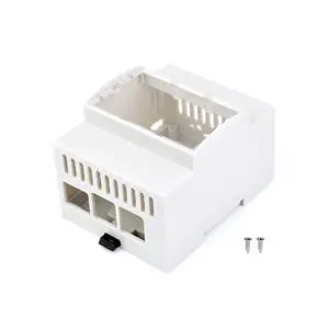 DIN Rail ABS Case for 5, Large Inner Space, Injection Moduling DIN Rail ABS Case for 5, Large Inner Space, Injection Moduling