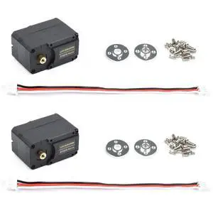 2PCS 30KG Serial Bus Servo High Precision and Torque with Programmable 360 Degrees Magnetic Encoder Two-Way Feedback Servo/Motor Mode Switchable 2PCS 30KG Serial Bus Servo High Precision and Torque with Programmable 360 Degrees Magnetic Encoder Two-Way Feedback Servo/Motor Mode Switchable