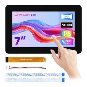 7inch DSI Capacitive Touch Display, Compatible with 5/4B/3B/CM3/3+/4, 720×1280, IPS Panel, Optical Bonding Toughened Glass Panel, 10-Point Touch, Anti-Fingerprint Process 7inch DSI Capacitive Touch Display, Compatible with 5/4B/3B/CM3/3+/4, 720×1280, IPS Panel, Optical Bonding Toughened Glass Panel, 10-Point Touch, Anti-Fingerprint Process