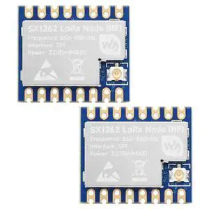 2PCS Core1262 HF LoRa Module, SX1262 Chip, Meshtastic Devices,Long-Range Communication, Anti-Interference, Suitable for Sub-GHz Band 2PCS Core1262 HF LoRa Module, SX1262 Chip, Meshtastic Devices,Long-Range Communication, Anti-Interference, Suitable for Sub-GHz Band