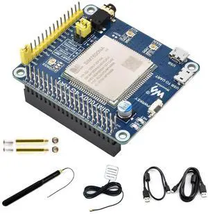 SIM7600NA-H 4G HAT, Compatible with /Jetson Nano, with GPS, SIM, Audio, AT Command Control, UART Debugging, 3G/4G Communication, Positioning, and Voltage Translator SIM7600NA-H 4G HAT, Compatible with /Jetson Nano, with GPS, SIM, Audio, AT Command Control, UART Debugging, 3G/4G Communication, Positioning, and Voltage Translator