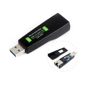 USB to 2.5G Ethernet Port Converter, High-Speed Networking, No Driver Required 2.5G USB Ethernet Adapter, Compatible with 5/Jetson Nano/PC and Windows/MacOS/Linux/Android System USB to 2.5G Ethernet Port Converter, High-Speed Networking, No Driver Required 2.5G USB Ethernet Adapter, Compatible with 5/Jetson Nano/PC and Windows/MacOS/Linux/Android System