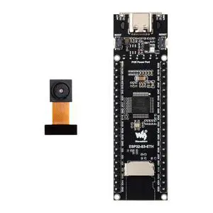 ESP32-S3 ETH Dev Board, with Pre-soldered Headers, OV5640 Camera ESP32-S3 ETH Dev Board, with Pre-soldered Headers, OV5640 Camera
