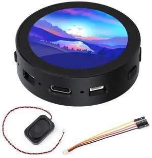 RP2350 1.85inch Round LCD Development Board, 360×360, 65K Color, Dual-core and Dual-Architecture Design, Standard Version RP2350 1.85inch Round LCD Development Board, 360×360, 65K Color, Dual-core and Dual-Architecture Design, Standard Version