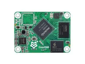 Core3566 Module, Rockchip RK3566 Quad-Core Processor, Compatible with CM4, Without Wireless, 4GB RAM, 32GB eMMC Flash Core3566 Module, Rockchip RK3566 Quad-Core Processor, Compatible with CM4, Without Wireless, 4GB RAM, 32GB eMMC Flash