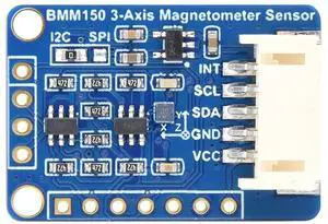 BMM150 3-Axis Magnetometer Sensor, Compatible with 5/4B/3B/Zero/Zero W/Zero 2W/Pico/Pico W/Pico WH, Digital Compass Sensor, Magnetic Field Measurement BMM150 3-Axis Magnetometer Sensor, Compatible with 5/4B/3B/Zero/Zero W/Zero 2W/Pico/Pico W/Pico WH, Digital Compass Sensor, Magnetic Field Measurement
